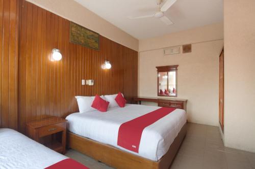 Postel nebo postele na pokoji v ubytování OYO Hotel Totonacapan, Papantla