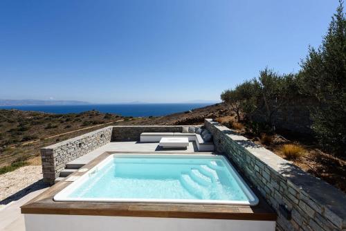 Gallery image of Rising Sun sea view Villa near the beach Paros in Molos Parou