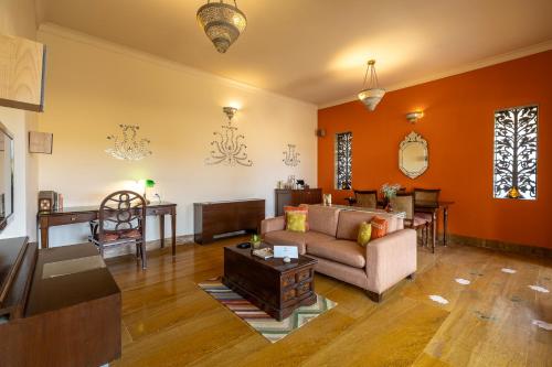 Posezení v ubytování Tree of Life Resort & Spa Jaipur