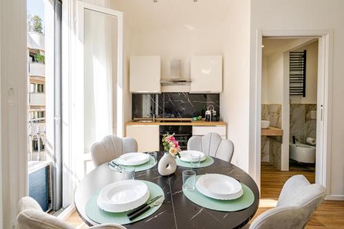 Η κουζίνα ή μικρή κουζίνα στο Appartamento Centrale - a pochi passi dalla Stazione