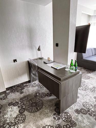 Posezení v ubytování Hotel Zacisze