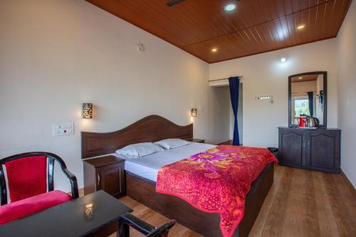 Postel nebo postele na pokoji v ubytování Misty Creek Homestay