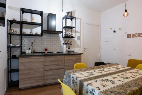 Η κουζίνα ή μικρή κουζίνα στο Casa Vacanze Callegari