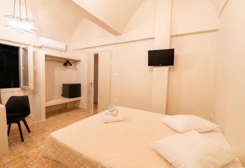 Кровать или кровати в номере Villa Toula