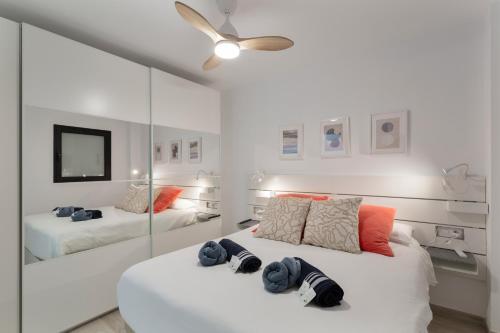 Ένα ή περισσότερα κρεβάτια σε δωμάτιο στο Lupama Suite