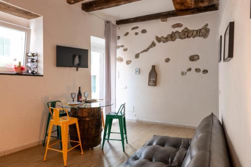 Μια τηλεόραση ή/και κέντρο ψυχαγωγίας στο Casa Vacanze Callegari