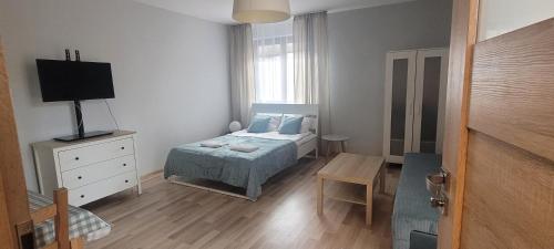 Przytulny apartament w centrum z tarasem