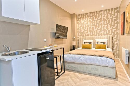 Studio situé dans le 11ème arrondissement