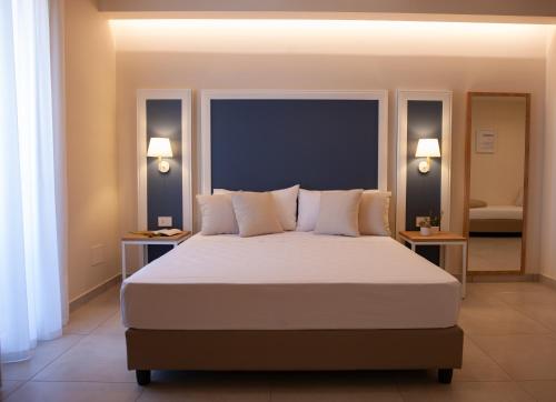 Balestrate Center Roomsにあるベッド