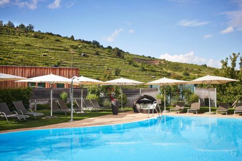 Piscine de l'établissement Steigenberger Hotel & Spa Krems ou située à proximité