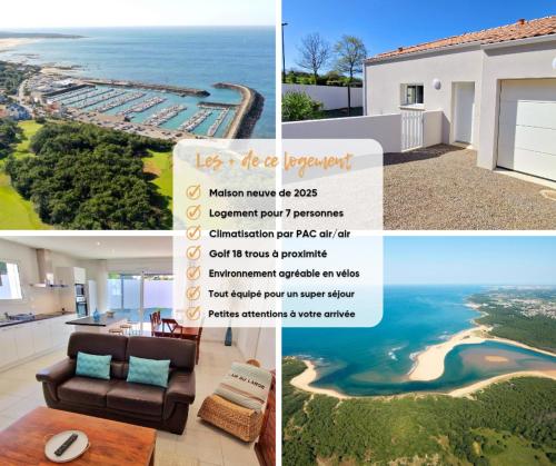 un collage de photos d'une maison dans l'établissement 