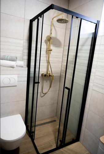 Koupelna v ubytování Apartmani Nil