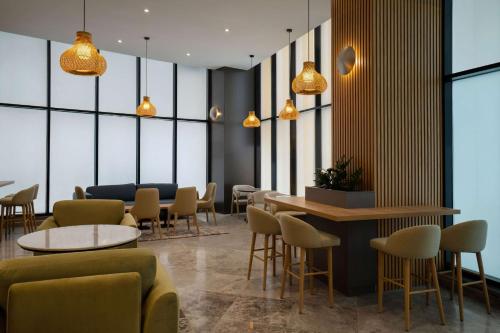 Χώρος καθιστικού στο Radisson Hotel Madinah