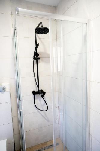 Koupelna v ubytování Apartmani Nil