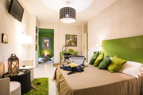Postel nebo postele na pokoji v ubytování Hotel Thea