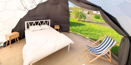 Posteľ alebo postele v izbe v ubytovaní Resort & Camping - Val de Braye