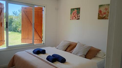 Postel nebo postele na pokoji v ubytování Casa Tiale - Chapadmalal , Campo y Olas-