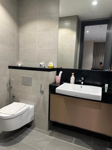 Bilik mandi di KLCC Suites By Hibernate
