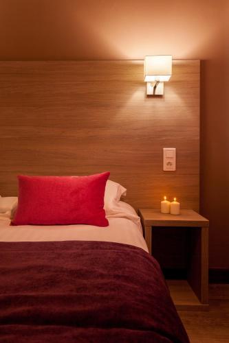 Cama o camas de una habitación en L'Oustal de Vézac