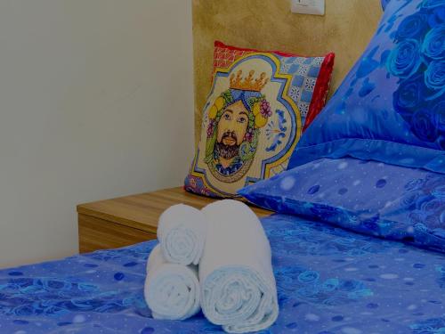 Postel nebo postele na pokoji v ubytování Casa Alcantara