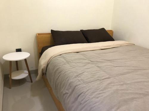 Una cama o camas en una habitación de Compound holiday home - 2 bedrooms mountain view