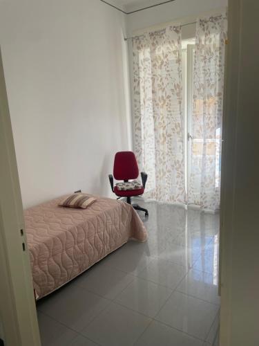 Postel nebo postele na pokoji v ubytování Due Palme casa vacanze