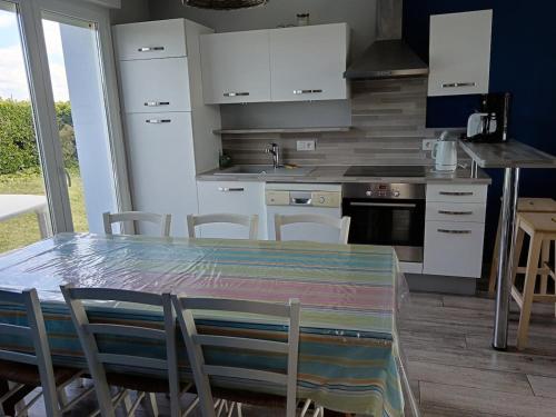 Køkken eller tekøkken på Gîte la brêche des chars