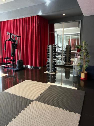 Fitness centrum a/nebo fitness zařízení v ubytování Uno Buenos Aires Suites