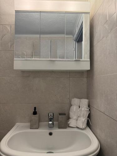 Ένα μπάνιο στο Pefkochori Maissonette Wohnung