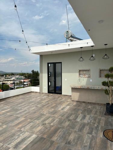 Balkón nebo terasa v ubytování Estudio - Roof Garden en Tula