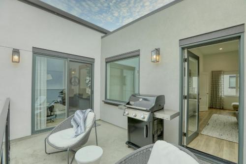 Posezení v ubytování Shell Beach Modern