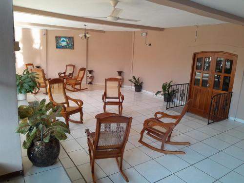 Posezení v ubytování Hotel Dalinky
