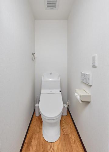 a bathroom with a white toilet in a room at Y's INN Oyama 021T in Tokyo