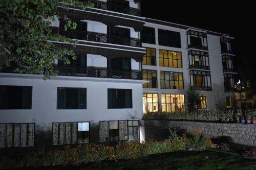 Das Gebäude in dem sich das Hotel befindet