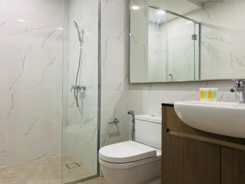 Koupelna v ubytování Agile Bukit Bintang TRX KL City Center Suite