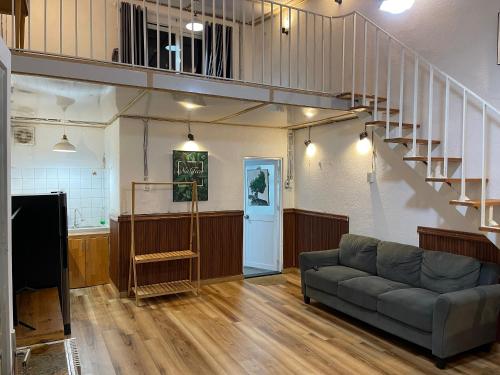 Dốc Garden Homestay Đà Lạtにあるシーティングエリア