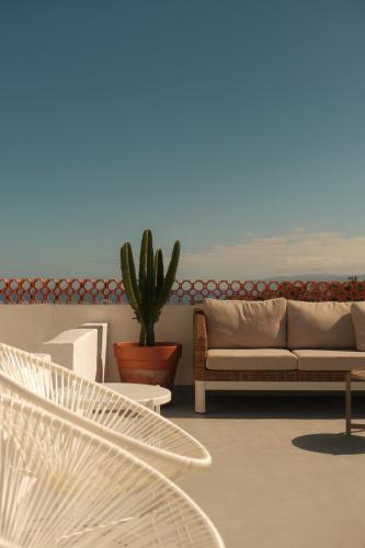 Zona de estar de Casa Cactus - heated pool and only 5 boutique apartments