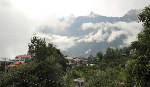 Naturlandskabet i nærheden af feriehuset