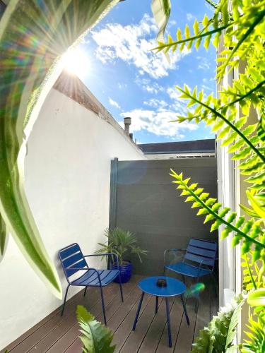 Escale bohème - Terrasse en centre-ville - Gare