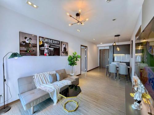 Un lugar para sentarse en CSJ TOWER - CSJ Apartment Luxury SeaView Vung Tau City - Căn Hộ Du Lịch Biển Vũng Tàu
