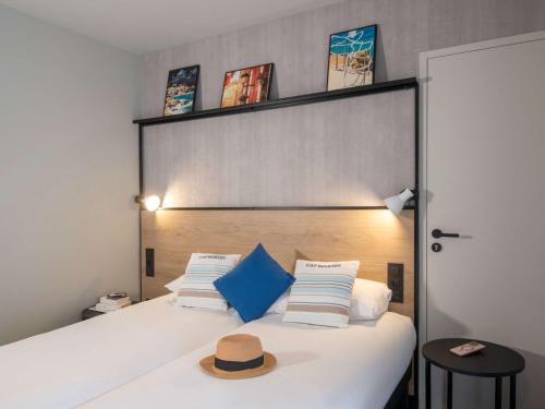 Ibis Roquebrune Cap Martin Mentonにあるベッド