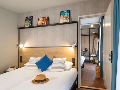 Ibis Roquebrune Cap Martin Mentonにあるベッド