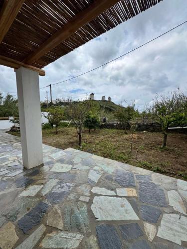 Zahrada ubytování Byblos Cycladic House