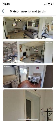 Marseillan plage maison avec jardin