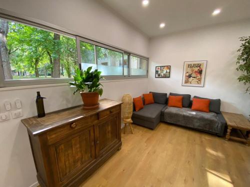 T3 atypique au rez de chaussée