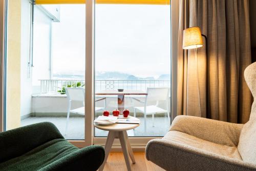 Posezení v ubytování BEATUS Wellness- & Spa-Hotel
