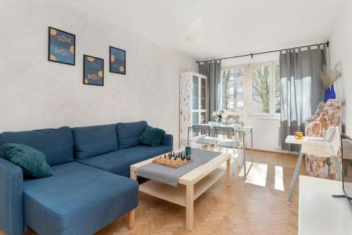 Chłopska Stylish Apartment with Balcony Gdańsk Przymorze by Noclegi Renters