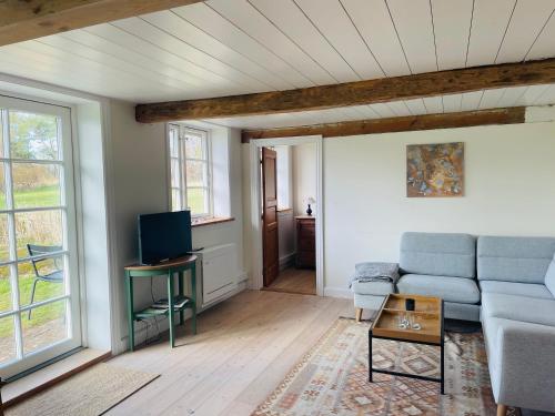 Televisyen dan/atau pusat hiburan di Wildernest Bornholm - Fasanen