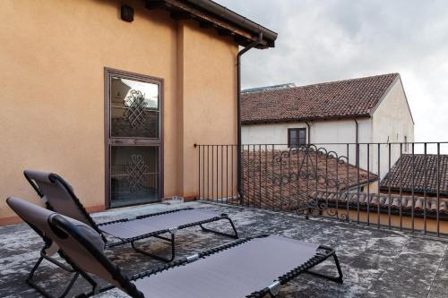 Μπαλκόνι ή βεράντα στο B&B Residenza San Giorgio