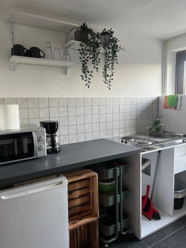 Dapur atau dapur kecil di Apartment Plini